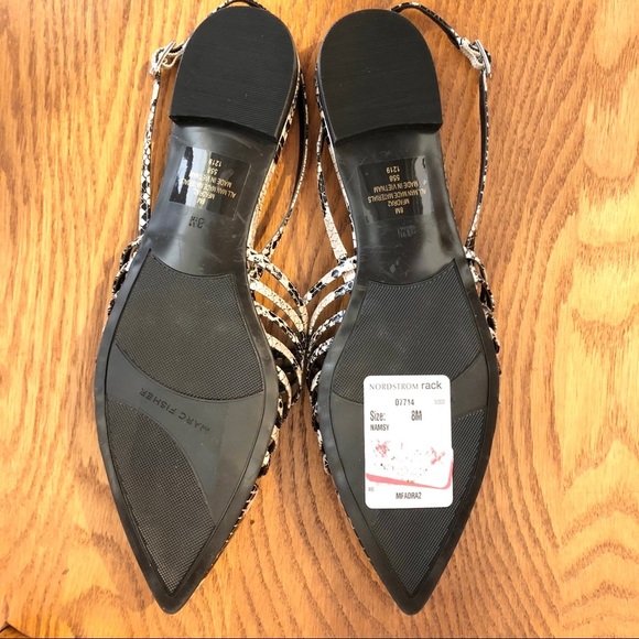 NEW Marc Fisher Cage, Faux Strappy, Snakeskin Sa… - Picture 7 of 8